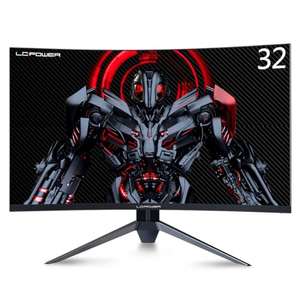 LC-Power 31.5'' Curvo Monitor QHD 2560X1440 165Hz 1ms VA, AMD FreeSync Premium y HDR