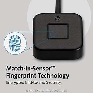 Lector de huellas Kensington VeriMark compatible Windows Hello (login sin password)