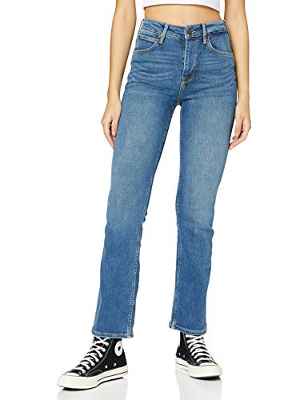 Lee Breese Boot Jeans para Mujer, Azul (Mid Worn Martha), 29W/29L