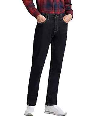 Lee Extreme Motion Slim Jeans, Rinse, 36W / 30L para Hombre