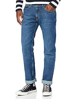 Lee Legendary Slim Jeans, Azul (Dark Worn-in), 32W/34L para Hombre