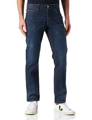 Lee Straight Fit XM Jeans para Hombre, Azul (Trip), 33W / 30L