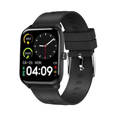 Leelbox Smartwatch, Reloj Inteligente Hombre Mujer Impermeable IP68, 1.69" Pantalla con Oxímetro (SpO2), Pulsómetro, Monitor de Sueño,Podómetro,Pulsera de Actividad Inteligente para Android iOS