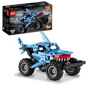 LEGO 42134 Technic Monster Jam Megalodon, Set de Vehículo de Construcción 2en1