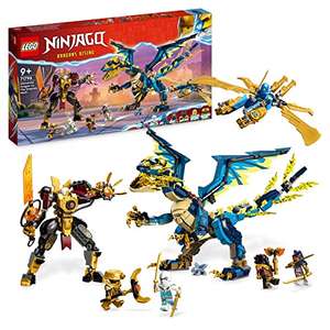 LEGO 71796 Ninjago Dragón Elemental contra la Emperatriz Mech