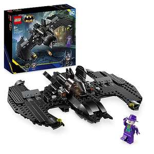 LEGO 76265 DC Batwing: Batman vs. The Joker, Avión Icónico de Juguete de la Película de 1989 con 2 Minifiguras