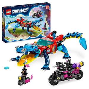 LEGO DREAMZzz Coche-Cocodrilo Juguete 2en1 Construye un Monster Truck o un Vehículo de Cocodrilo