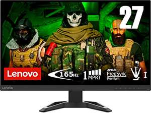 Lenovo G27q-30, 27 Pulgadas, 2560 x 1440, WQHD, 165 Hz,Monitor (HDMI, DisplayPort,AMD Radeon FreeSync