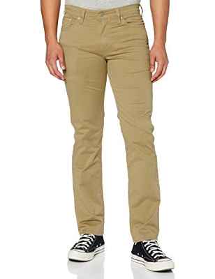 Levi's 511 Slim Fit Vaqueros, Harvest Gold Sueded Sateen WT B, 34W / 32L para Hombre