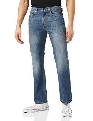 Levi's 527 Slim Boot Cut Medium Chipped Vaqueros, Chip Medio, 32W / 32L para Hombre