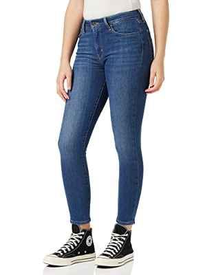 Levi's 721 High Rise Skinny Good Evening Vaqueros, Dark Indigo-Worn In 421, 30W / 28L para Mujer