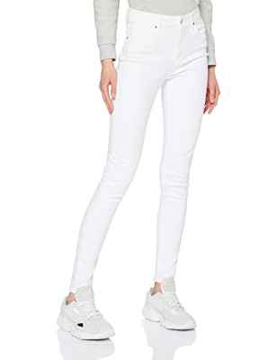 Levi's 721 High Rise Skinny Western White Vaqueros, 25W / 32L para Mujer