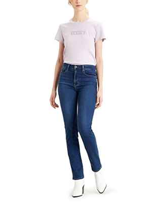 Levi's 724 High Rise Straight Bogota Boogie Jeans, 28W x 32L para Mujer