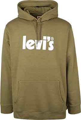 Levi's Big & Tall Graphic Hoodie Hombre Martini Olive (Verde) 1XL -