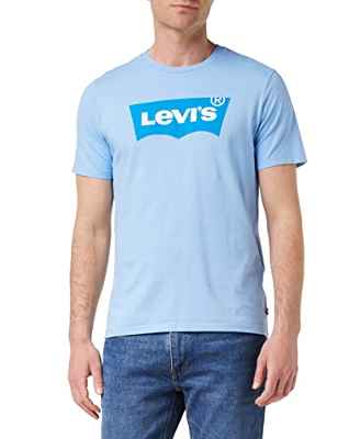 Levi's Graphic Crewneck-Camiseta de Manga Corta, Hm Della Robbia, S para Hombre