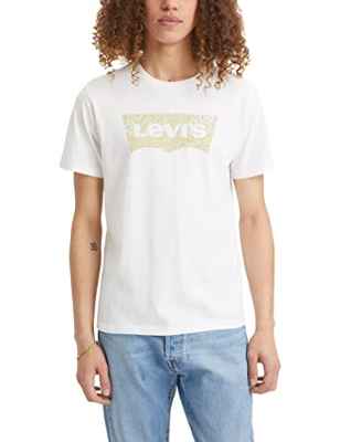 Levi's Graphic Crewneck Tee Camiseta Hombre White (Blanco) XXL