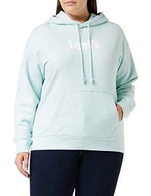 Levi's Graphic Standard Hoodie Mujer Poster Logo Starlight Blue (Azul) L -