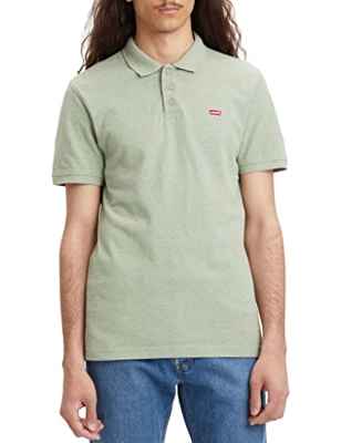 Levi's Housemark Polo Camiseta Hombre Seagrass Heather (Verde) S -
