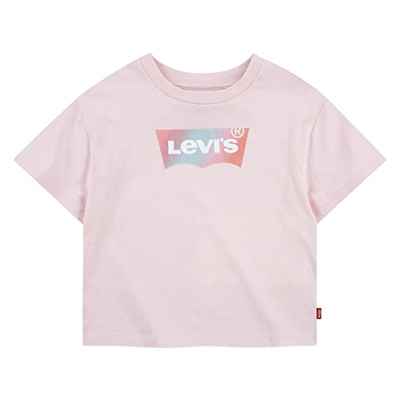 Levi'S Kids Lvg Ss Oversized Graphic Tee, Camiseta Ss para Niñas, Rosa (Roseate Spoonbill), 14 años