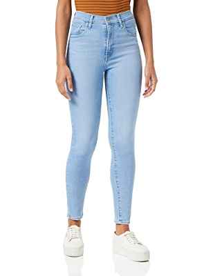 Levi's Mile High Super Skinny Naples Shine Vaqueros, 29W / 32L para Mujer