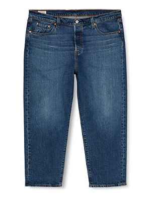 Levi's Plus Size PL 501 Crop Jeans, Charleston Outlasted Plus, 36W para Mujer