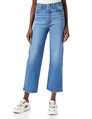 Levi's Ribcage Straight Ankle TOGETH Jeans, Jazz Jive Together, 26W x 29L para Mujer