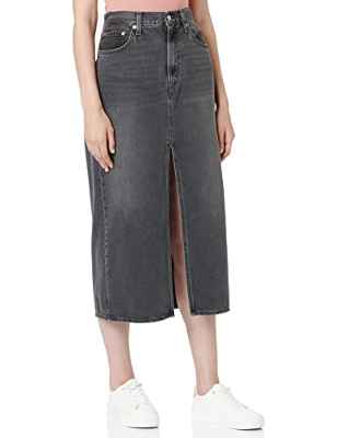 Levi's Slit Front Skirt Mujer Such A Doozie (Gris) 31 -