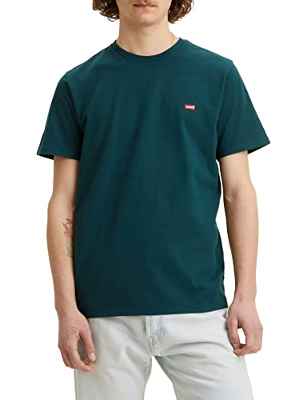 Levi's Ss Original Housemark Tee Camiseta Hombre Ponderosa Pine (Verde) XS -