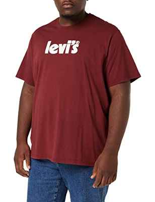 Levi's Ss Relaxed Fit Tee Camiseta Hombre Port (Rojo) M