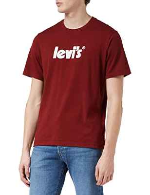 Levi's SS Relaxed Fit tee T-Shirt, Reds, M para Hombre