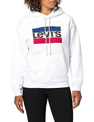 Levi's Sweatshirt, White, L Women's