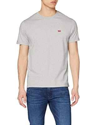 Levi's The Original tee Camiseta, Gris (Cotton + Patch Medium Grey Heather Emb 0015), XX-Large para Hombre