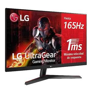 LG 32GN600-B - UltraGear 32 pulgadas, Panel VA: 2560x1440p, 16:9,350 cd/m²,3000:1 (1ms MBR) 165 Hz,entradas: DP x1, HDMI x2,FreeSync Premium