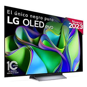 LG OLED55C34LA 55", 4K OLED EVO, Smart TV webOS23, Procesador Máxima Potencia, Dolby Vision, Dolby Atmos, Gaming, Alexa/Google Assistant