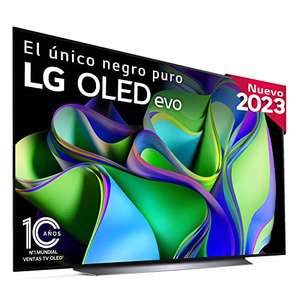LG OLED83C34LA 83", 4K OLED EVO, Smart TV, webOS23, Procesador Máxima Potencia, Dolby Vision, Dolby Atmos