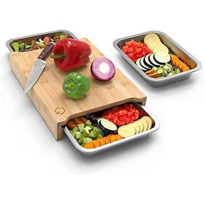 Liebspecht Premium Tabla de cortar con bandejas