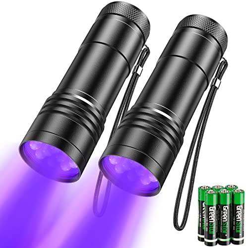 Linterna Ultravioleta Led UV flashlight 12 LED