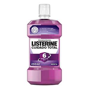 Listerine - Enjuague Bucal Cuidado Total, Menta, 250 ml