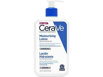 Loción hidratante para piel seca y muy seca, 473 ml