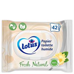 Lotus Humide Fresh Natural - Papel higiénico (42 hojas) [0,05€/ud]