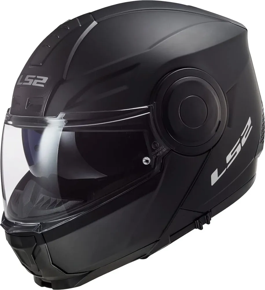 LS2 casco moto modulare Scope negro mate, L