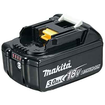Makita 197599-5 batería recargable Ión de litio 3000 mAh 18 V - Batería/Pila recargable (3000 mAh, Ión de litio, 18 V, Negro)