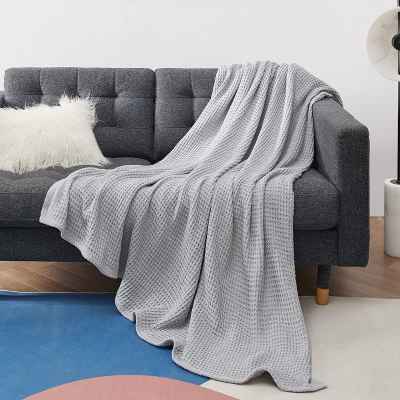 Manta para sofá o cama de algodón Bedsure 150 x 200 cm