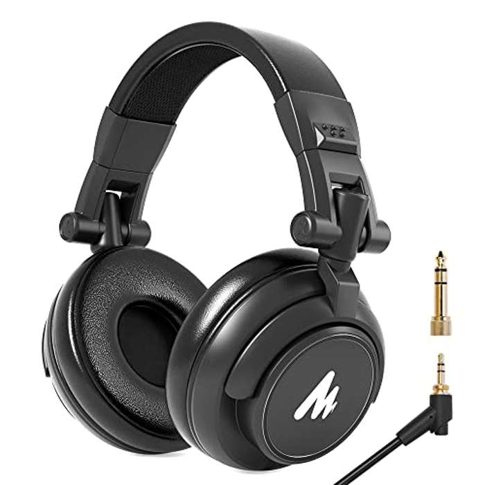 MAONO Auriculares de Estudio con Controlador de 50 MM AU-MH601
