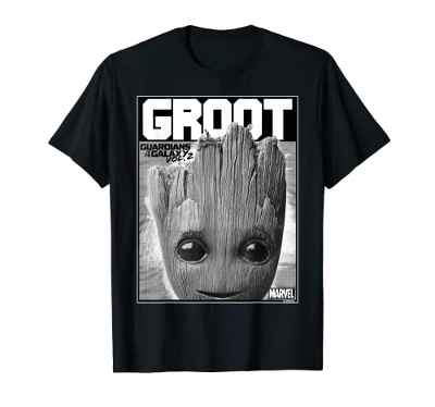 Marvel Guardians Vol. 2 Baby Groot Close-Up Camiseta