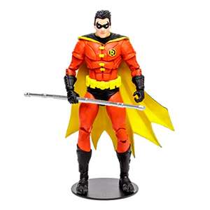 McFarlane Figura de Acción DC Multiverse - Robin Tim Drake Variante Traje Rojo (Gold Label)