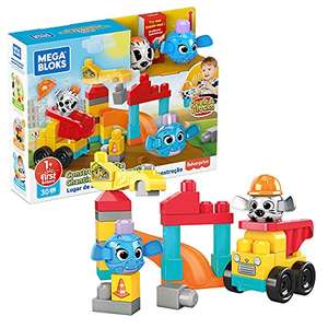 Mega Bloks Sitio de construcción con 2 Peek A Blocks