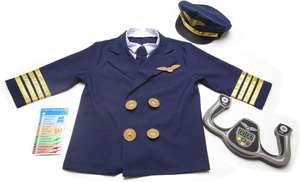 Melissa & Doug Disfraz piloto para niños y niñas