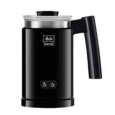 Melitta Cremio II Espumador, Batidor, Espuma de Leche Fria O Caliente, 450 W, 0.25 litros, Plastic, Negro