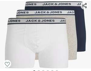 Men Jack&Jones Set 3 Pack JACDENIM Trunks Boxer Shorts Stretch Underwear Slim Basic Underpants (Varias tallas)